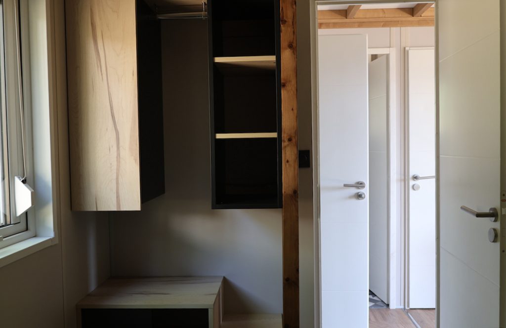 interieur valterra Lodge Solaure dressing chambre lit simples 1 50M2 Chatillon en diois