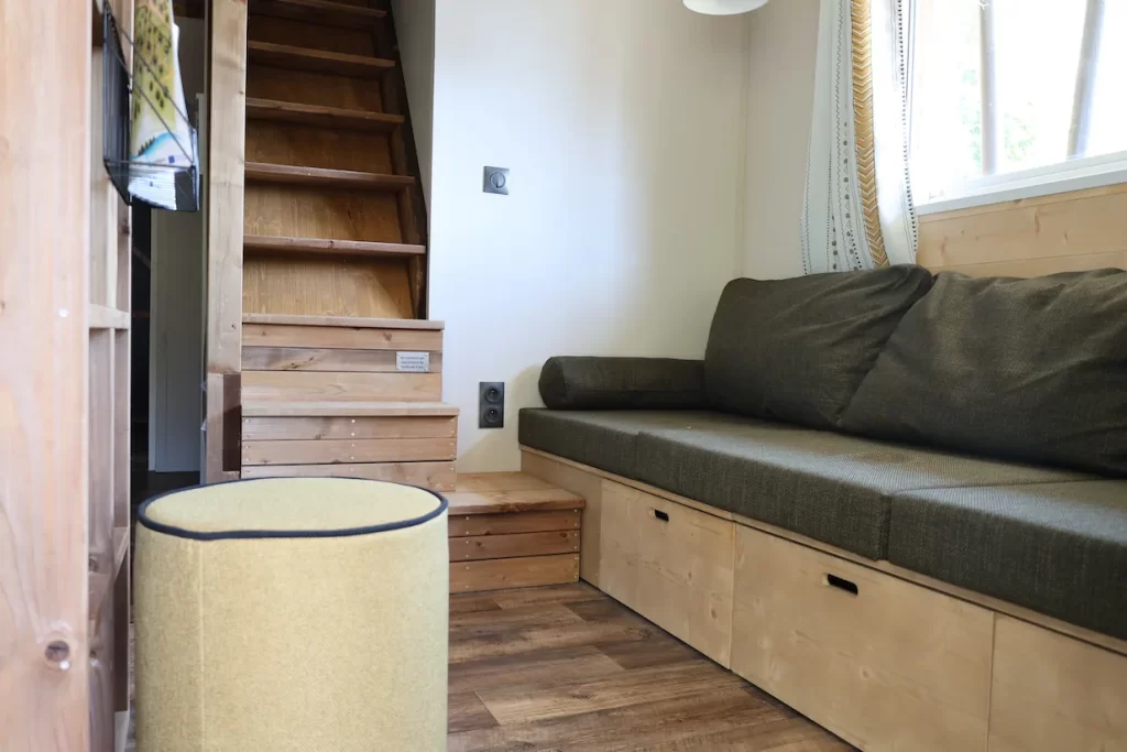 interieur valterra Lodge Archiane salon 35M2 Chatillon en diois